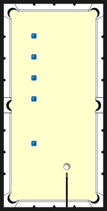 illustration of pool table for speed control