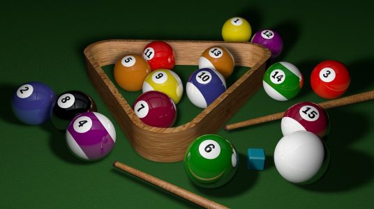 pool game, billiards balls